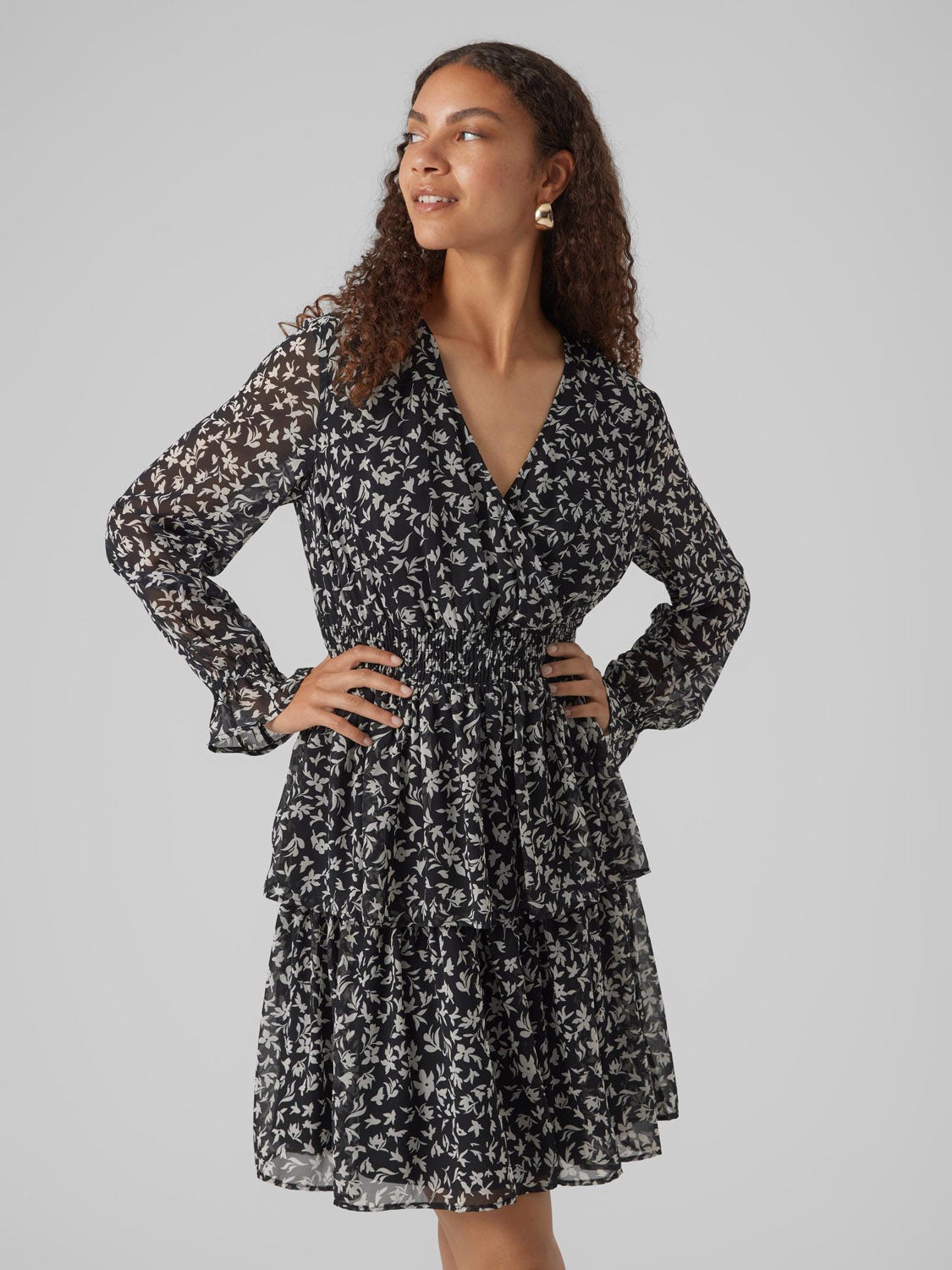 Vero Moda  Holly Smock Short Dress