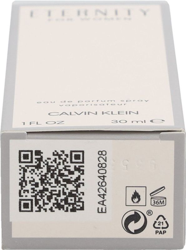 Calvin Klein Eternity Eau de Parfum - 30 ml - Tijdloze Klassieker