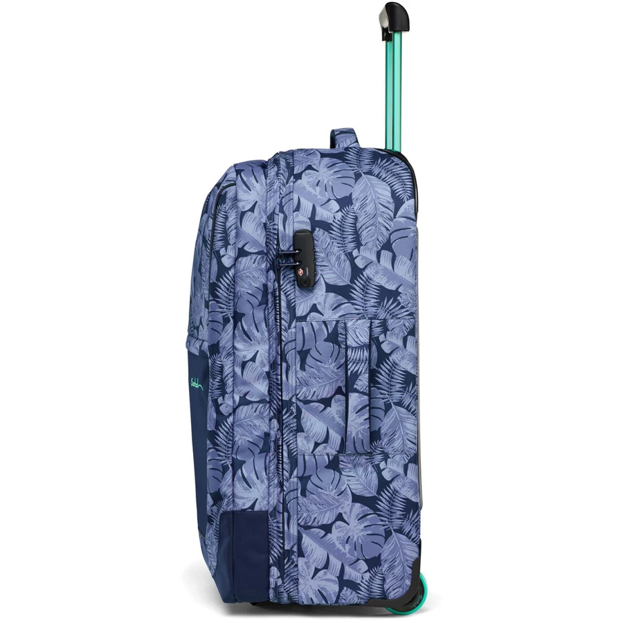 Satch Flow - 2-Rollen-Trolley M 65 cm tropic blue