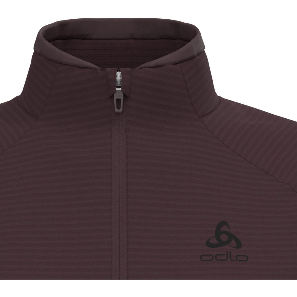 Odlo Descent Ceramiwarm 200 Sl 1/2 Zip Midlayer Damen fudge
