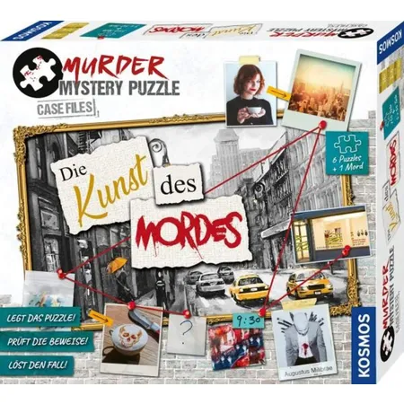 KOSMOS Murder Mystery Puzzle - Die Kunst des Mordes