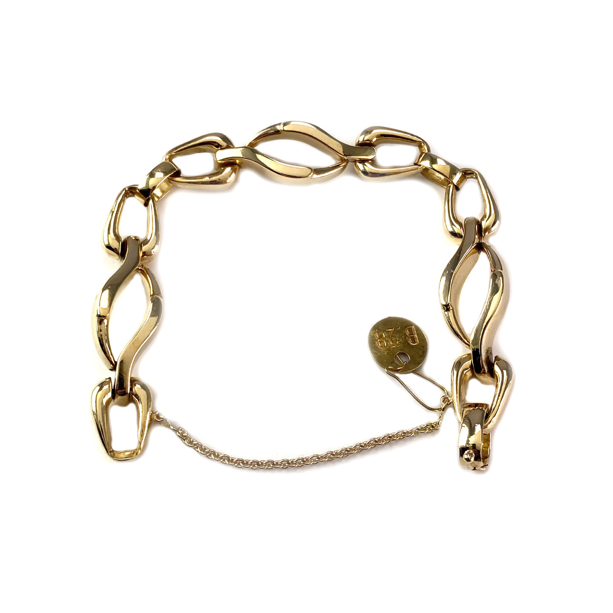 Bracelet d'occasion or 750 jaune 20