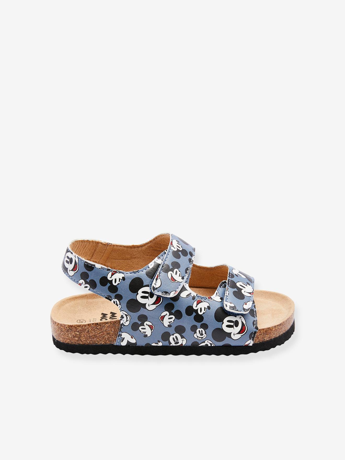 Sandálias DS® Mickey cinza médio com estampa