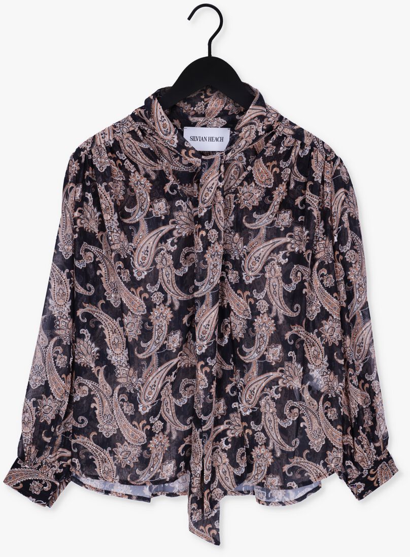 SILVIAN HEACH zwarte silvian heach blouse blouse follis