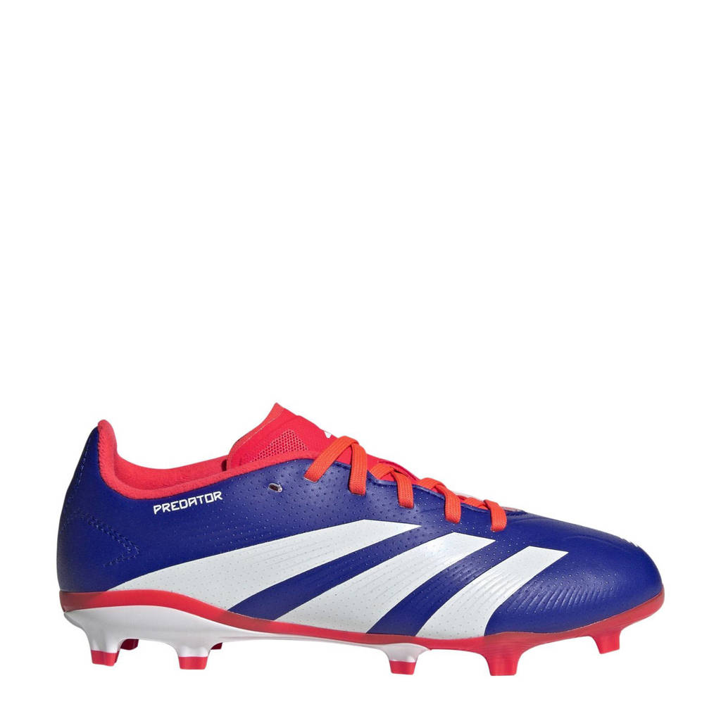 adidas PREDATOR LEAGUEjunior voetbalschoenen blauw/wit/rood