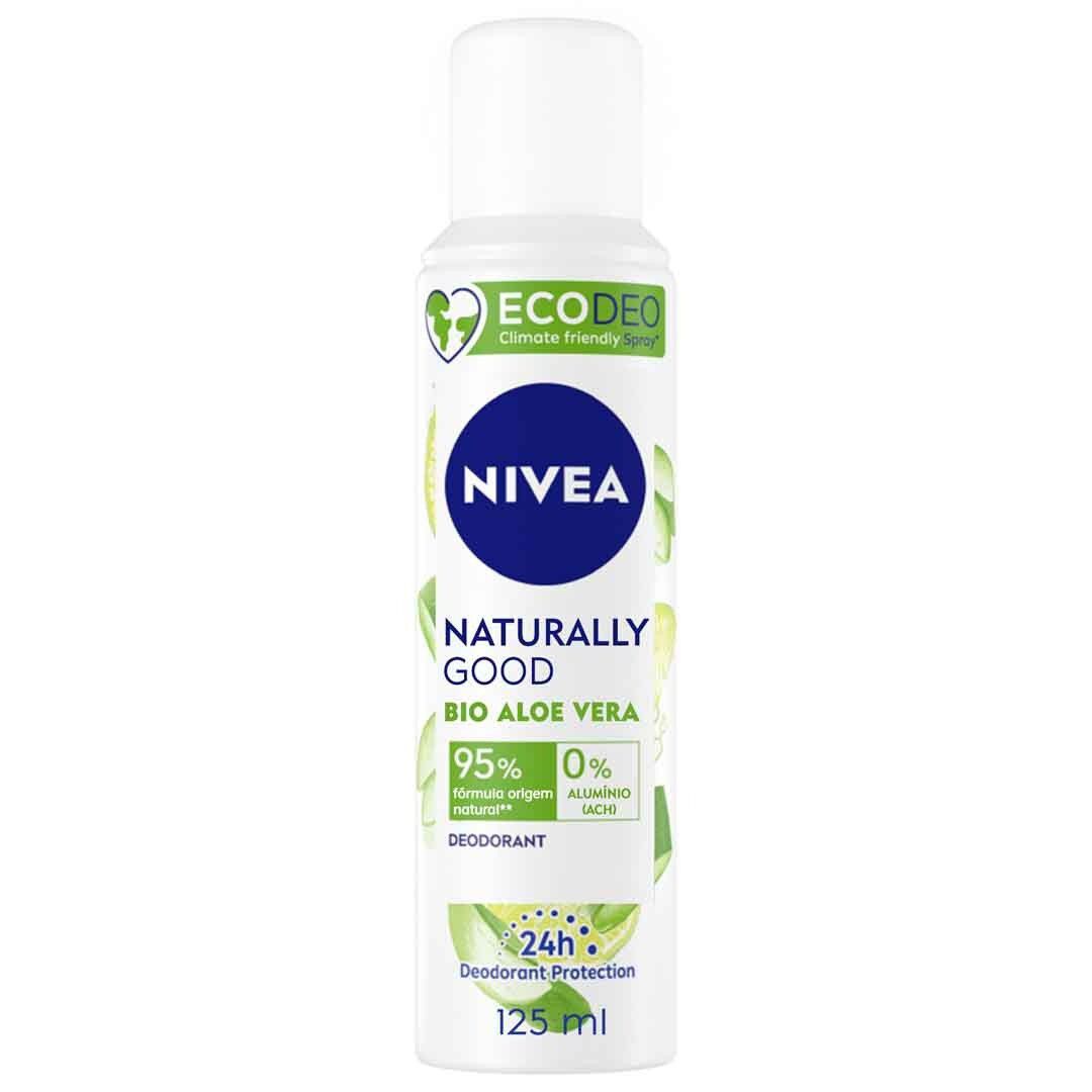NIVEA  EcoDeo Naturally Good Aloe Vera Bio Despdorizante Spray - 125ml