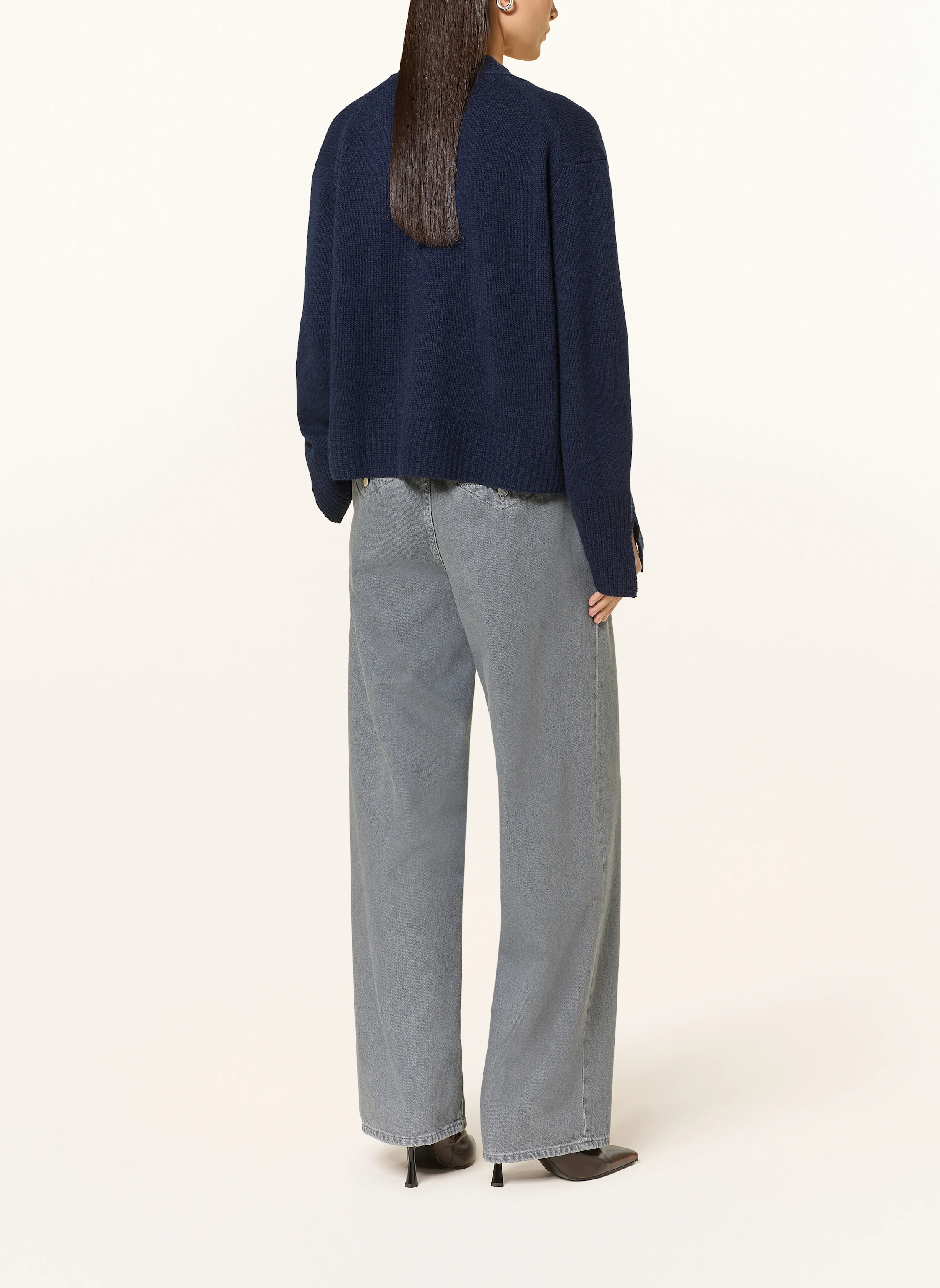 LADNERI Strickjacke PAIX aus Merinowolle mit Cashmere