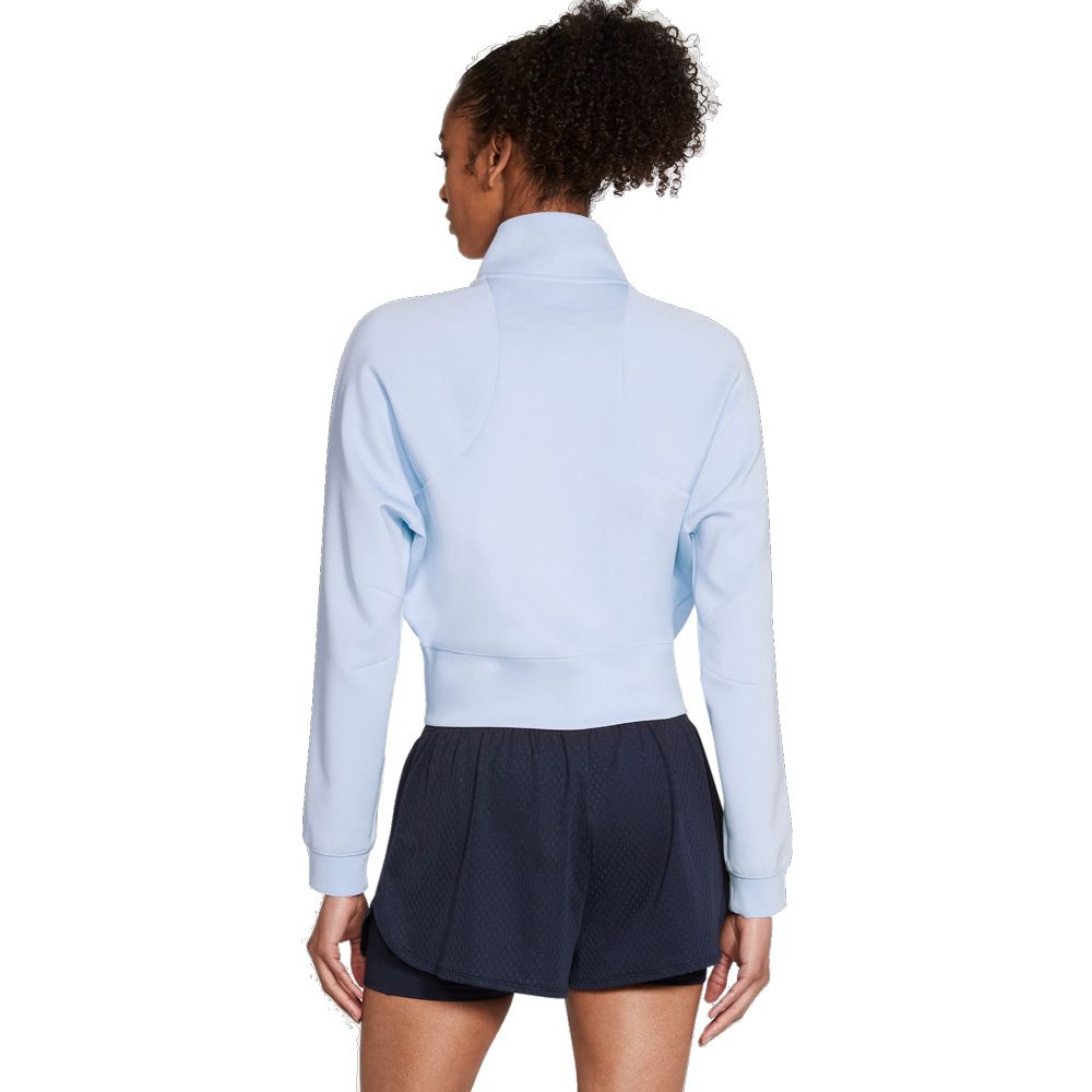 Nike Court Full-Zip Tennisjacke Damen football grey