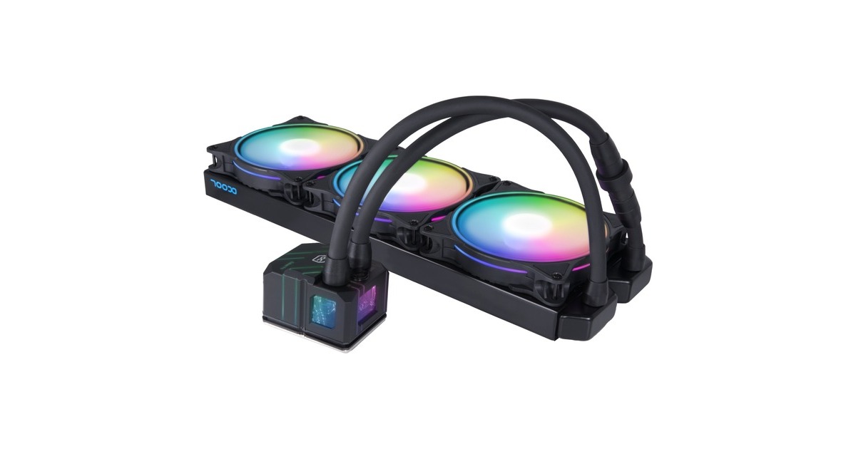 AlphacoolEisbaer Pro Aurora 420 CPU AIO waterkoeling  (Zwart)