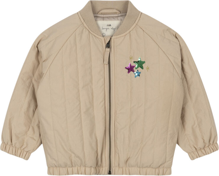 Konges Sløjd JUNO SEQUIN BOMBER JACKET Frappé