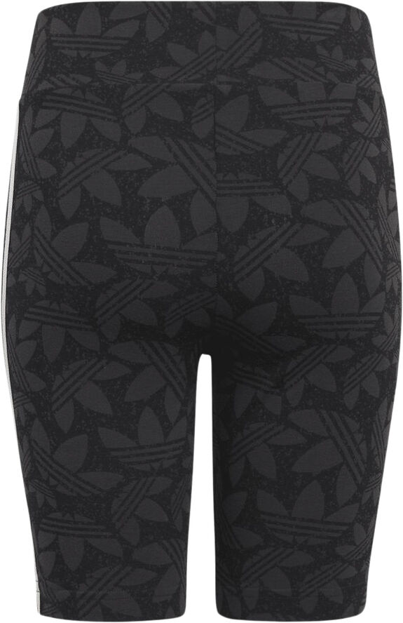adidas high-waisted cycling shorts kids Carbon/black/white