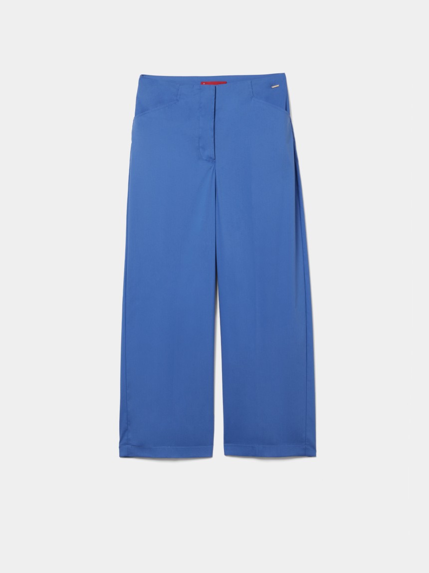 Calças wide leg