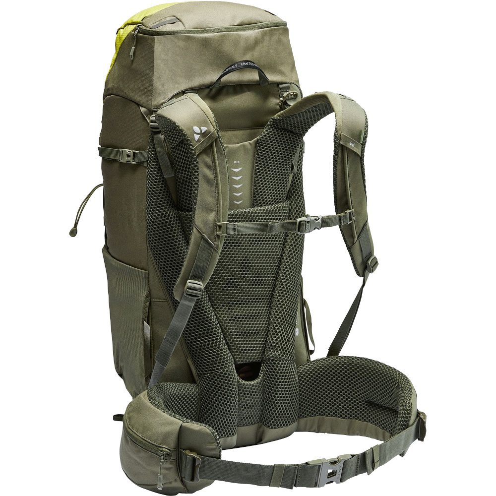 VAUDE Asymmetric 42+8l Trekkingrucksack bright green