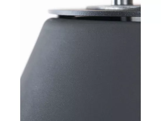 Brasero de jardin cheminée au bioéthanol pour intérieur et extérieur STROMBOLI Anthracite d.60 x h56