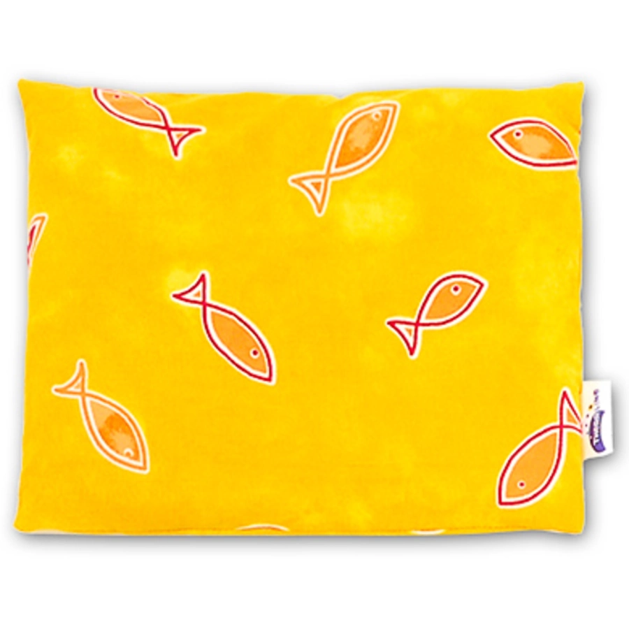 THERALINE Kirschkernkissen gelb 23 x 26 cm - Fische