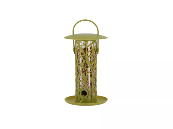 Mangeoire silo pour oiseaux Chiffchaff Pour graines + plateau + perchoir