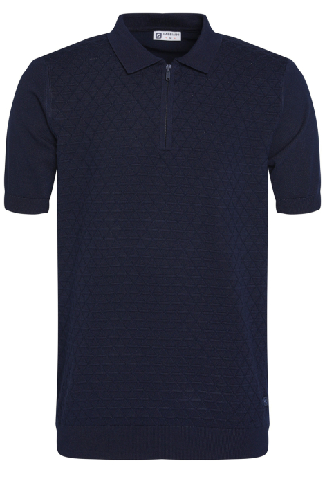 Gabbiano blauwe heren polo