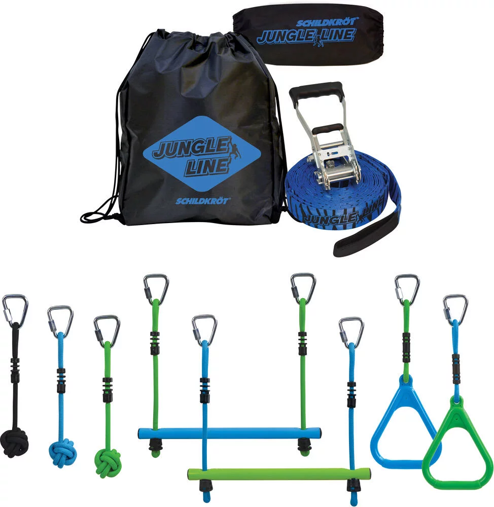 SCHILDKROT SET JUNGLE LINE - ACCROBRANCHE
