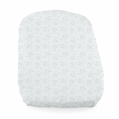 Lot de 2 draps housse Baby Hug 4 in 1 Bear - CHICCO