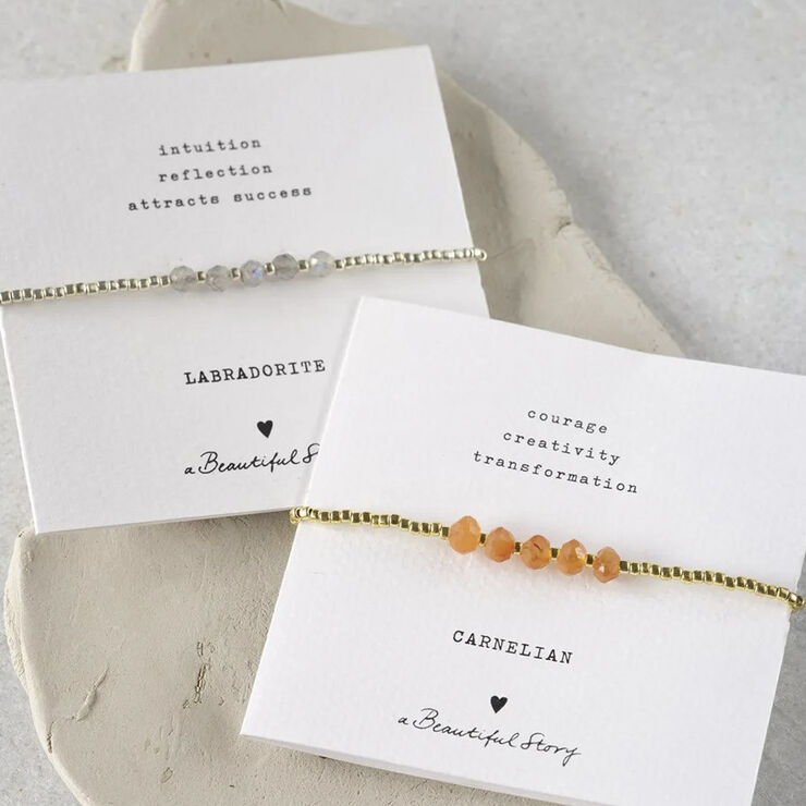 A Beautiful Story Essential Labradorite Bracelet SC Silver