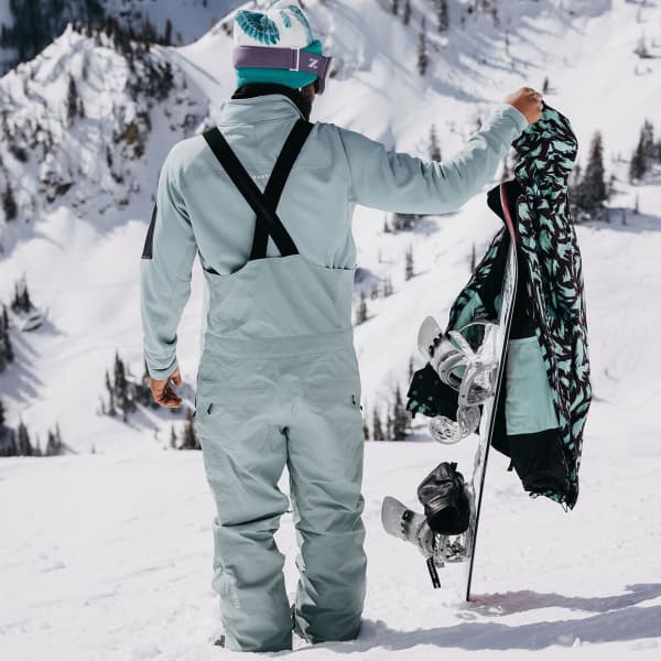 Pantalon snowboard BURTON M AK GORE CYCLIC BIB PETROL GREEN