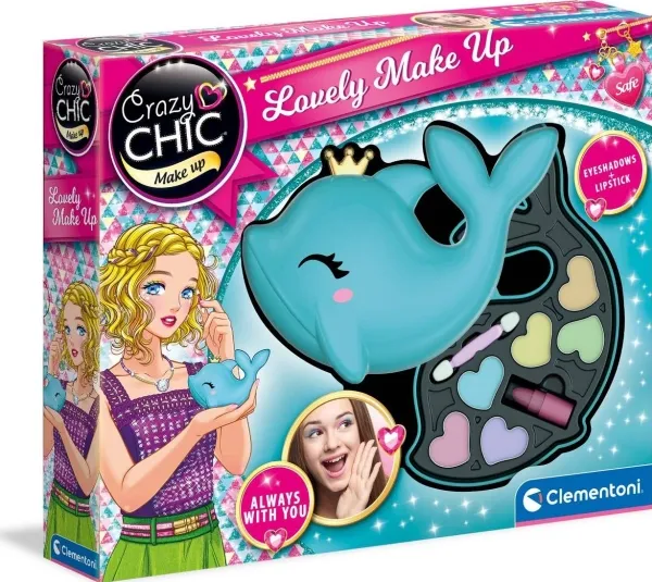 Crazy Chic mini-delfin-kosmetiktaske
