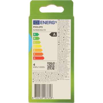Philips Led Bulb 60W E27 2700K CL UE