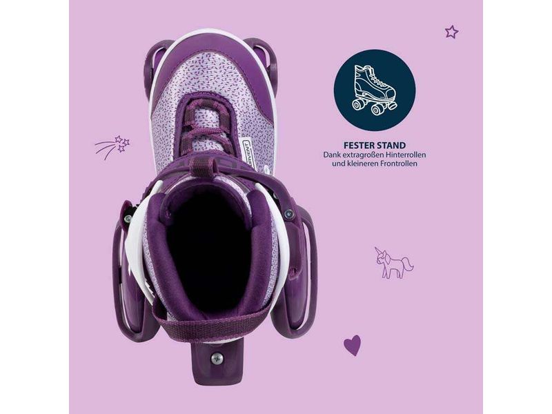 Hudora Inline-Skates My First Quad Lila, 26-29 Rollschuhe für Kinder