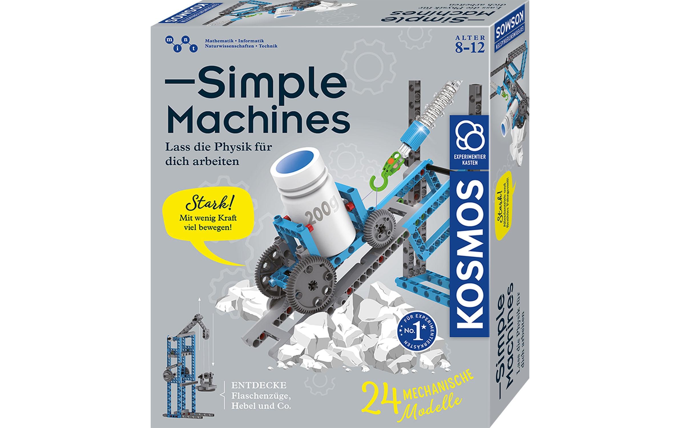 Experimentierkasten Simple MachinesMechanik-Bausatz für 24 Modelle