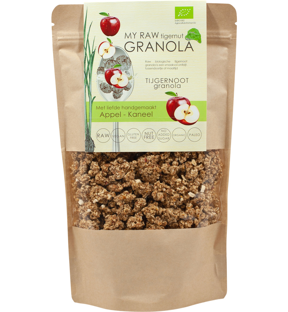Vitiv Tijgernootgranola Appel Kaneel Bio (230 gr)