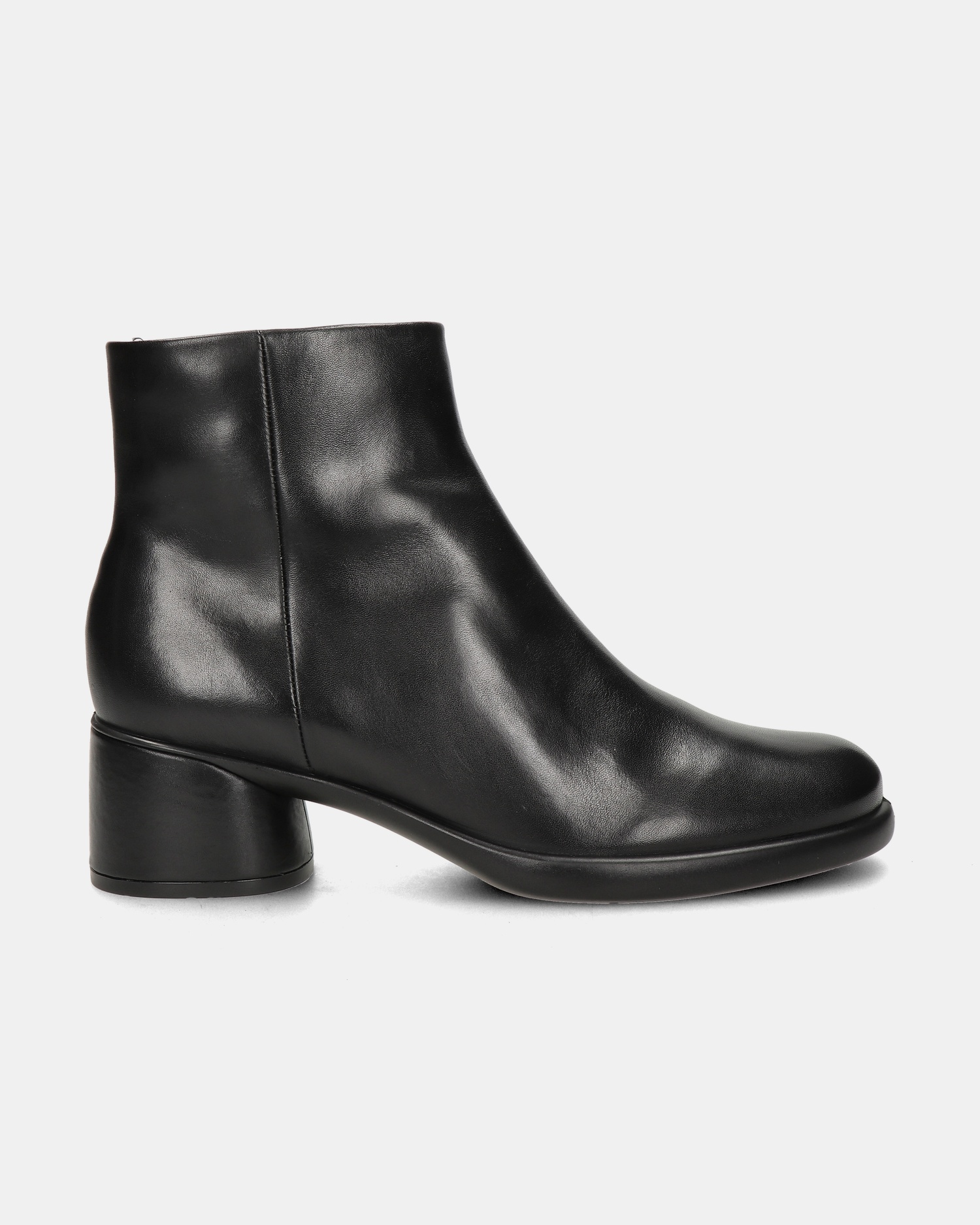 Ecco Sculpted 35 Enkellaarsjes  - zwart