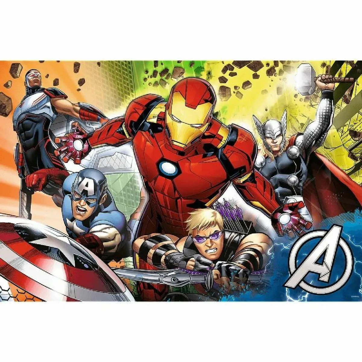 Trefl Puzzle Super Maxi Strong Avengers