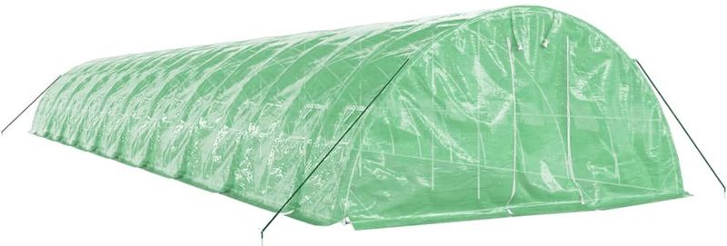 Tuinkas - Ruim - Polyetheen - Staal Frame - UV-Bestendig