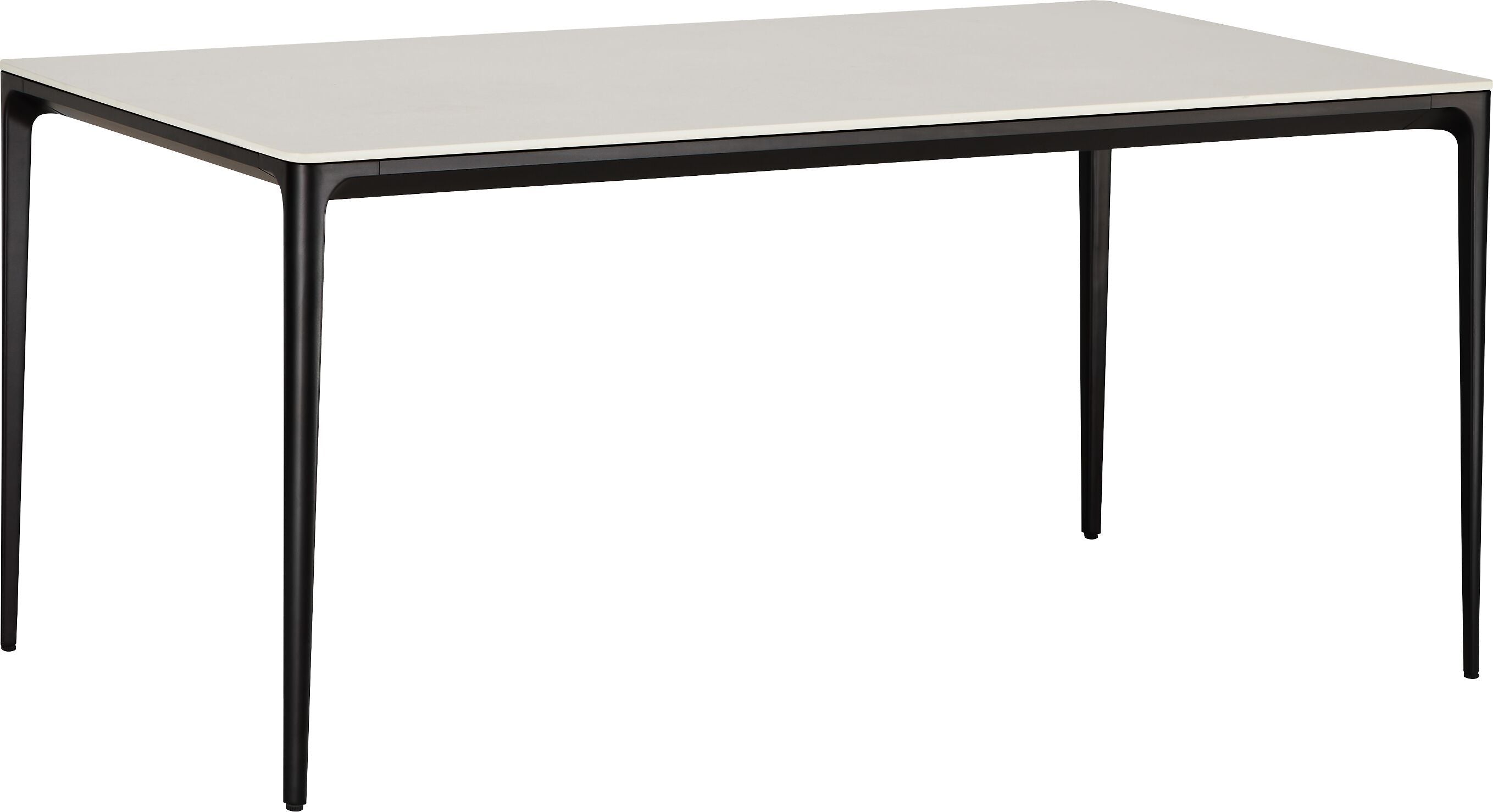 CERAMO Tisch - Beige / B: 160.0 cm x T: 90.0 cm x H: 74.2 cm