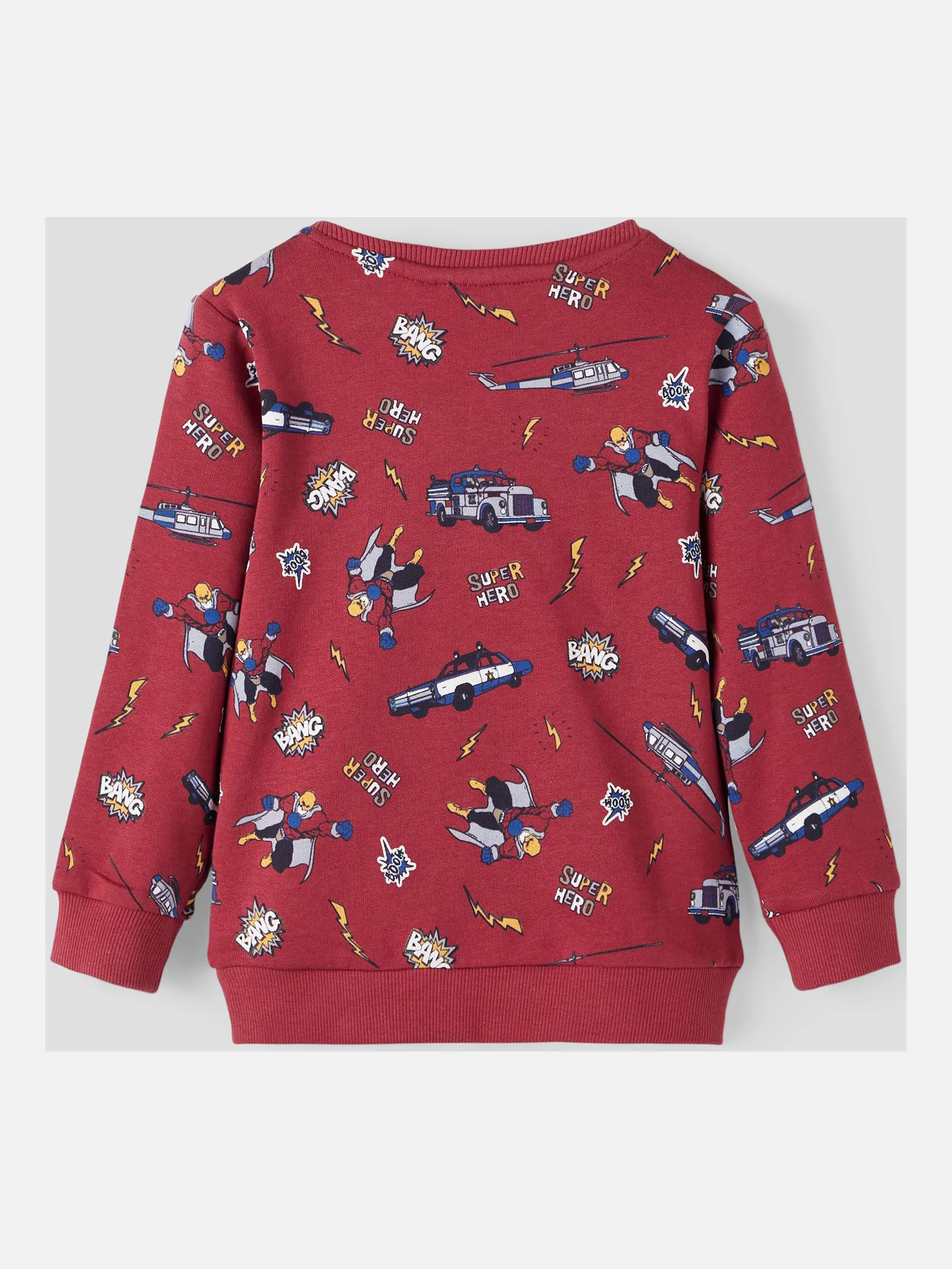 Jungen Pullover mit Print oder Streifen
