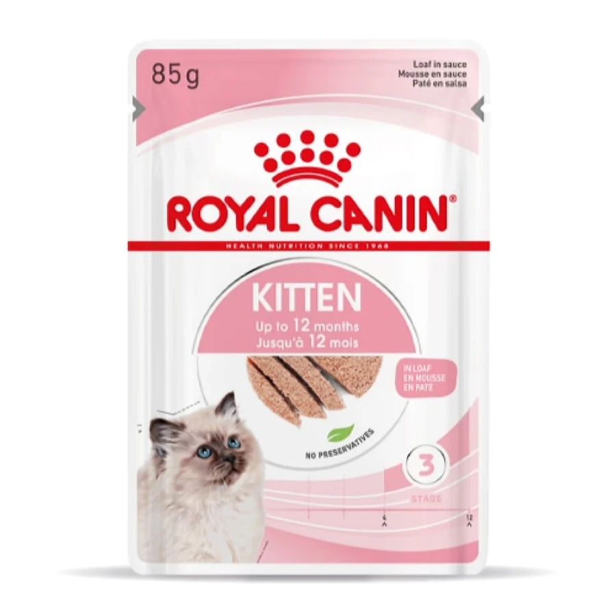 Sachê de patê Royal Canin Kitten para gatos