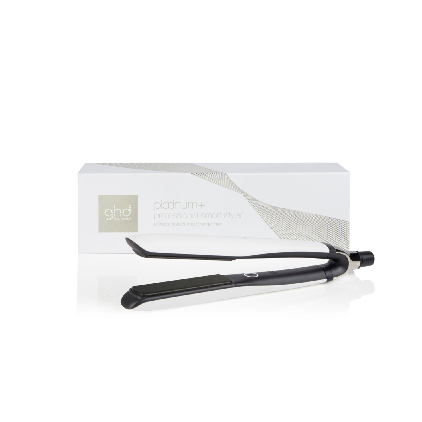 ghd platinum+ styler white