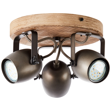 Brilliant opbouwspot Tool zwart