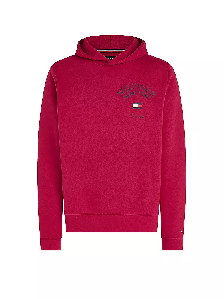 TOMMY HILFIGER Kapuzensweater - Hoodie rot