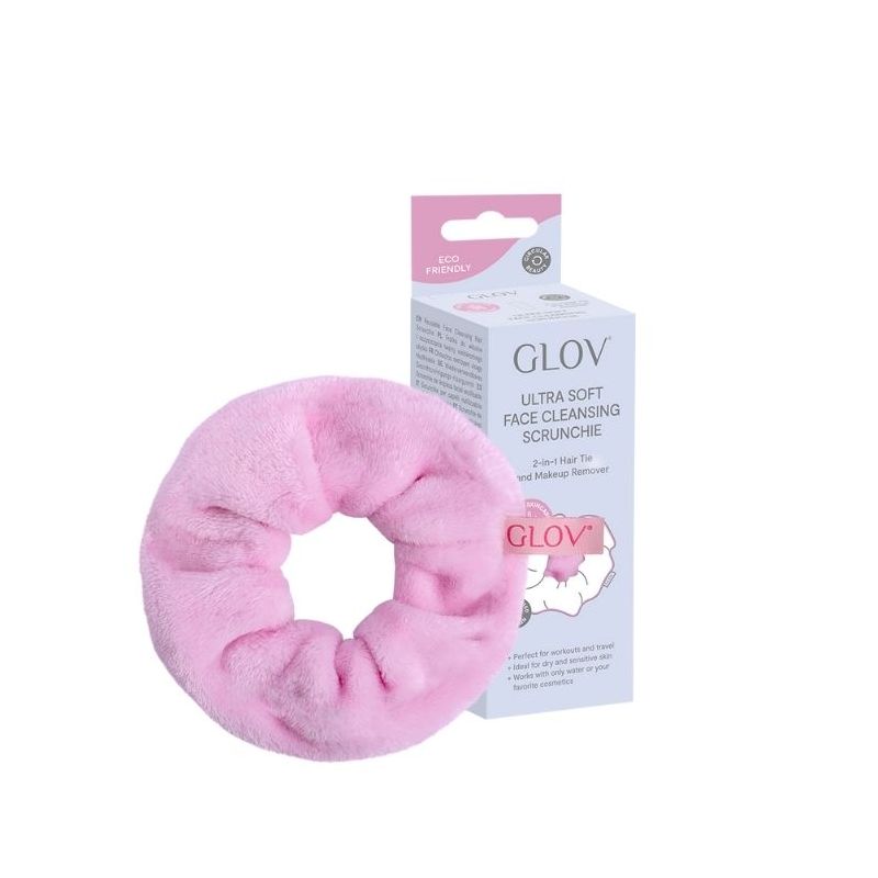 Chouchou démaquillant visage ultra doux rose Glov