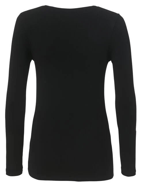 t-shirt femme, coton biologique noir