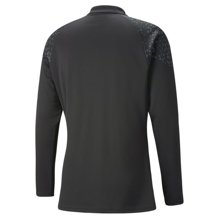 PUMA Maillot d'Entraînement teamCUP Fermeture Éclair 1/4 - Noir