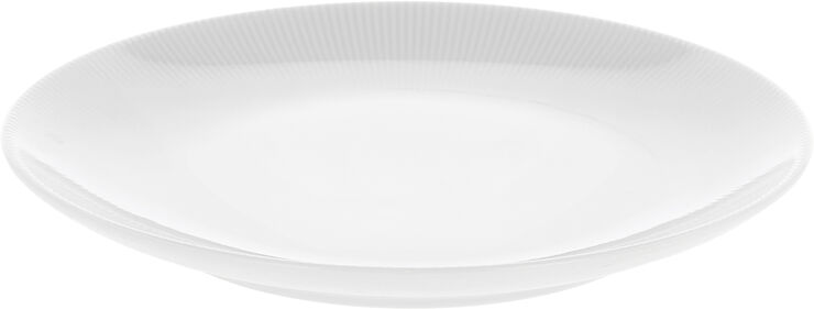 Pillivuyt Tallerken flad Eventail 21 cm Hvid Hvid