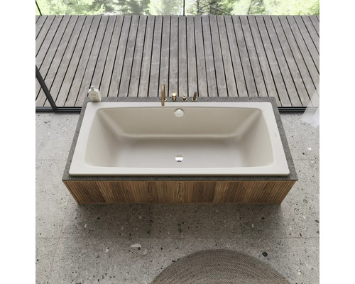 Badkuip KALDEWEI CAYONO DUO 725 80 x 180 cm warmbeige 20 mat 272500010661