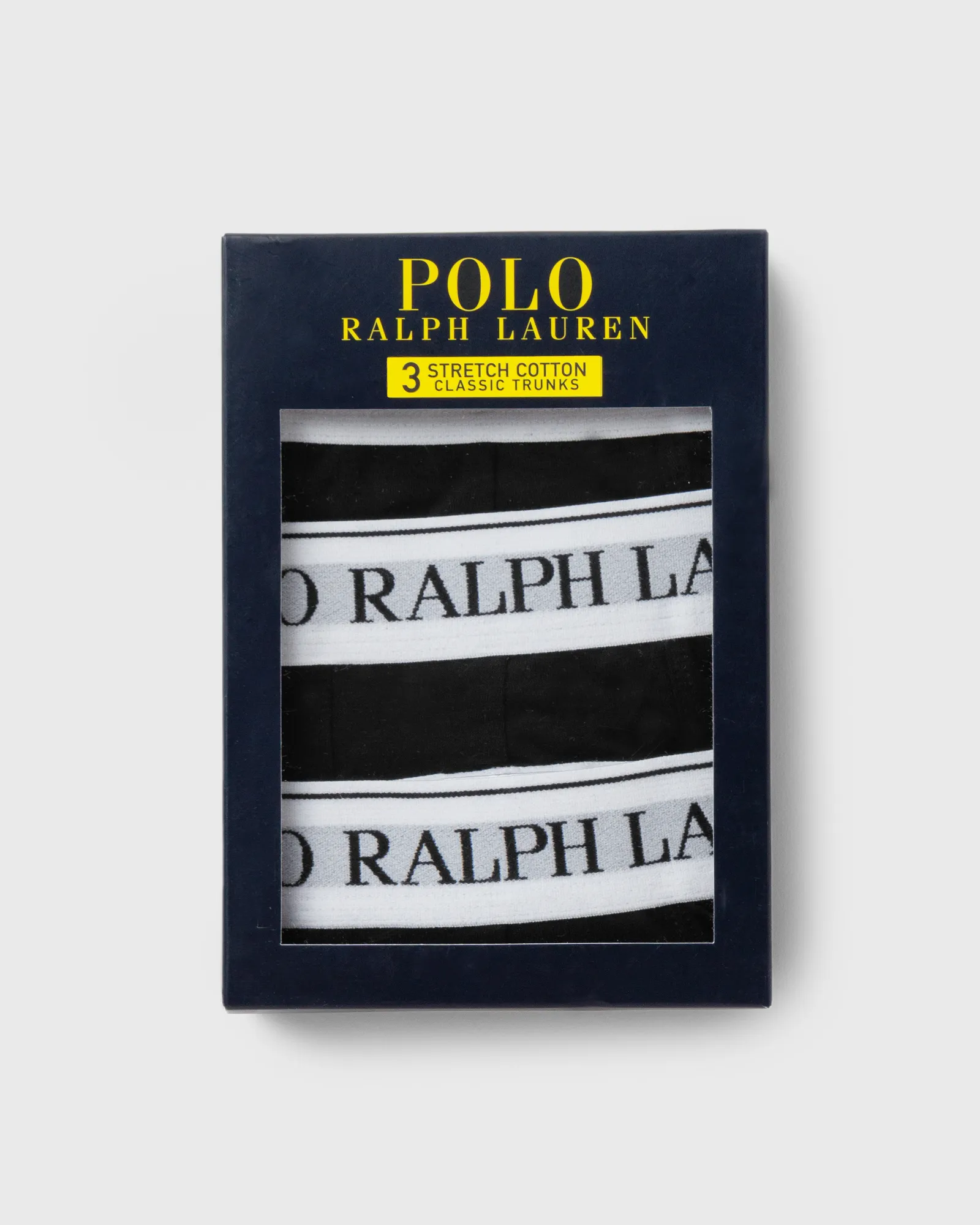 Polo Ralph Lauren CLASSIC STRETCH-COTTON TRUNK 3-PACK