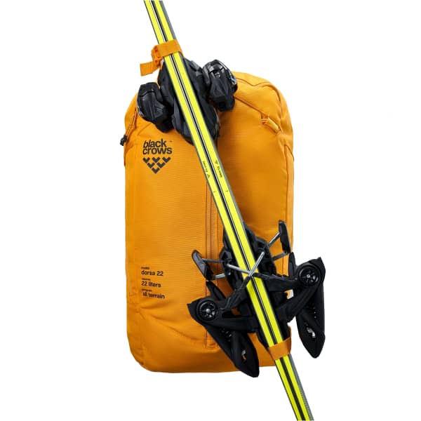 Sac à dos ski rando BLACK CROWS DORSA 22 MANGO YELLOW
