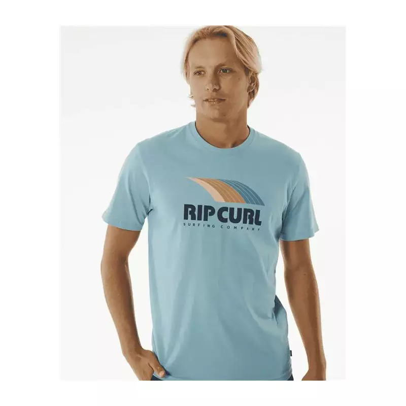 Teeshirt RIPCURL Surf Revival Cruise Tee Dusty Blue M