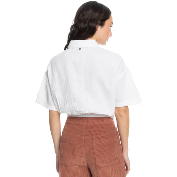 Chemise ROXY COASTAL PALM W SNOW WHITE