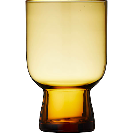 Lyngby Glas Sorrento vandglas (30cl) - gul