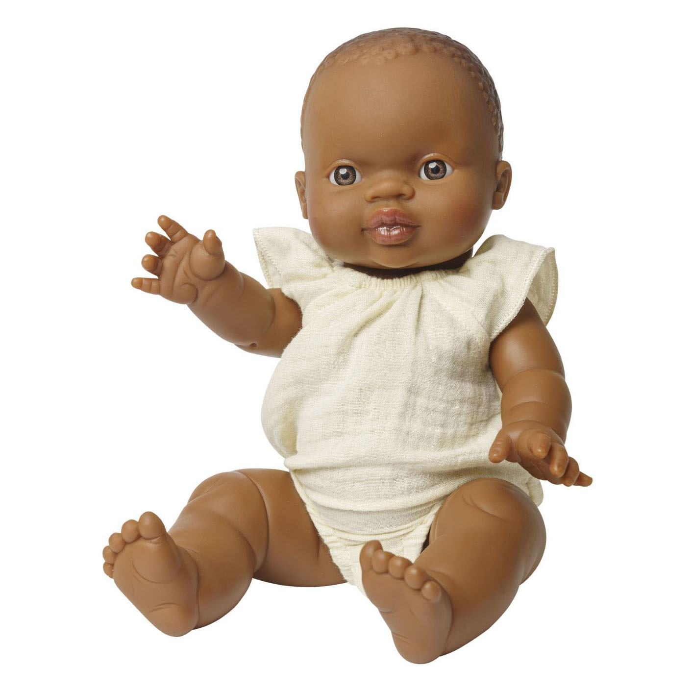 PoppenbodyGeel met Ruches, 28-35 cm